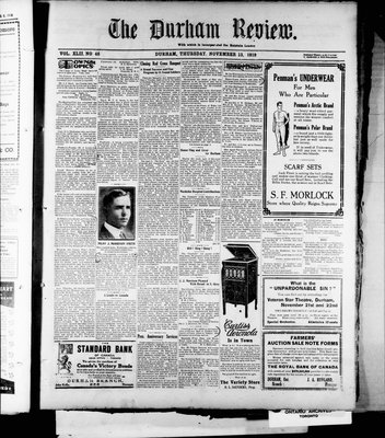 Durham Review (1897), 13 Nov 1919