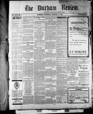 Durham Review (1897), 1 Jan 1920