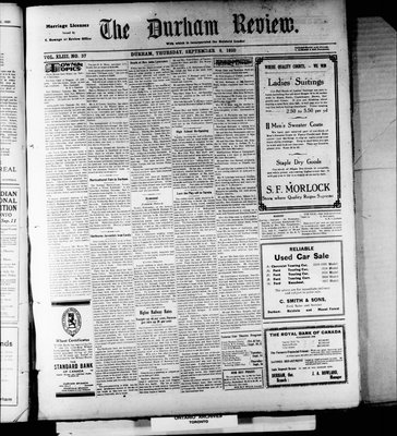 Durham Review (1897), 9 Sep 1920