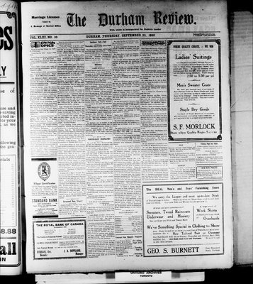 Durham Review (1897), 23 Sep 1920