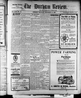 Durham Review (1897), 16 Dec 1920