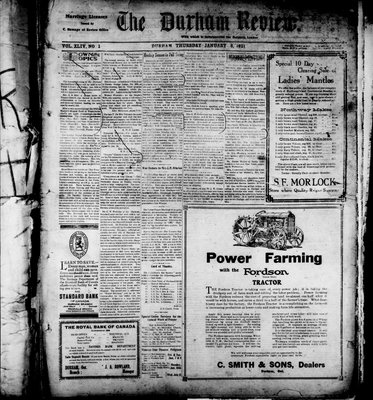 Durham Review (1897), 6 Jan 1921