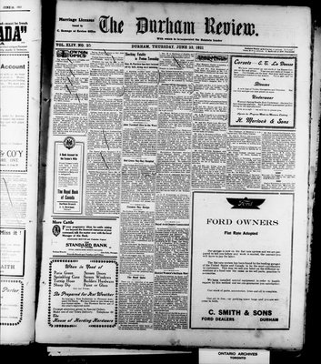 Durham Review (1897), 23 Jun 1921