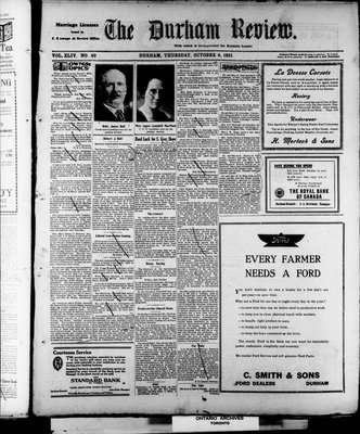 Durham Review (1897), 6 Oct 1921