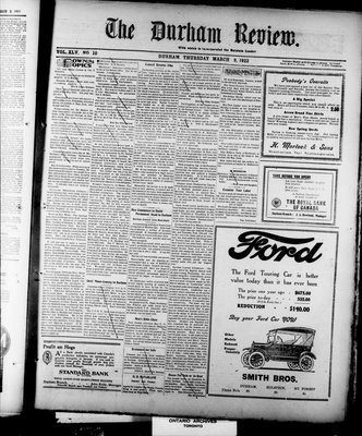 Durham Review (1897), 9 Mar 1922