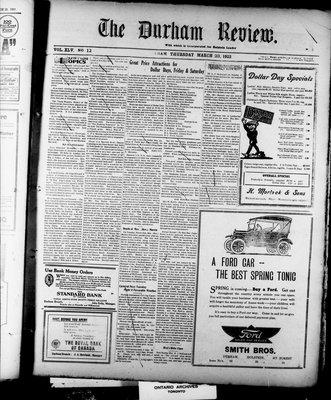 Durham Review (1897), 23 Mar 1922