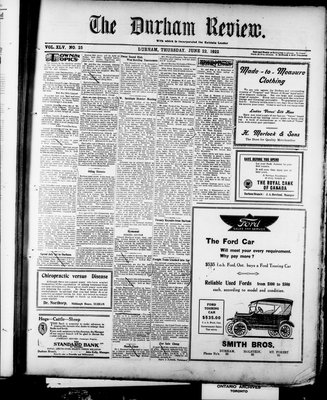 Durham Review (1897), 22 Jun 1922