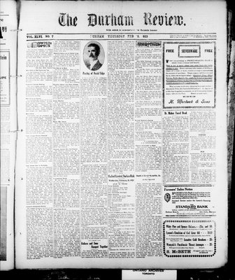 Durham Review (1897), 15 Feb 1923