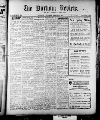 Durham Review (1897), 15 Mar 1923