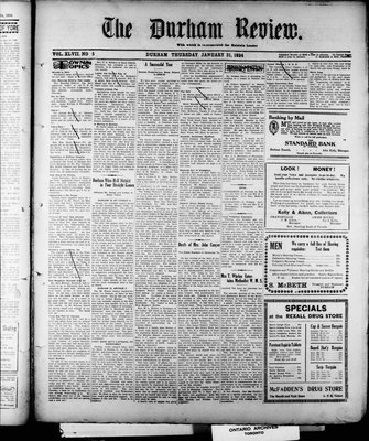 Durham Review (1897), 31 Jan 1924