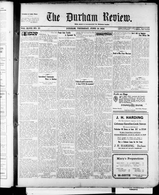 Durham Review (1897), 19 Jun 1924