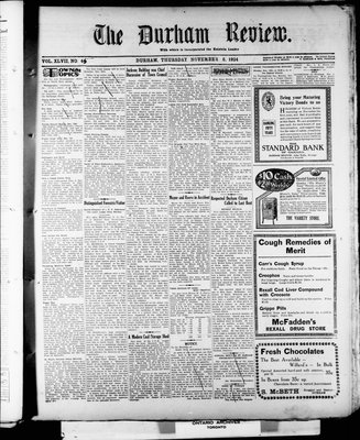 Durham Review (1897), 6 Nov 1924