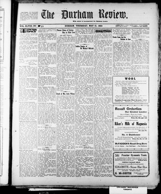 Durham Review (1897), 21 May 1925