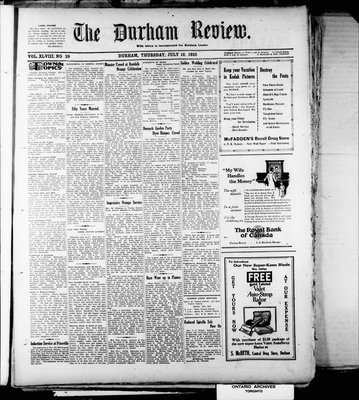 Durham Review (1897), 16 Jul 1925