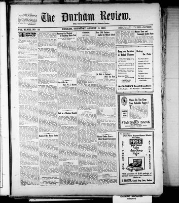 Durham Review (1897), 6 Aug 1925