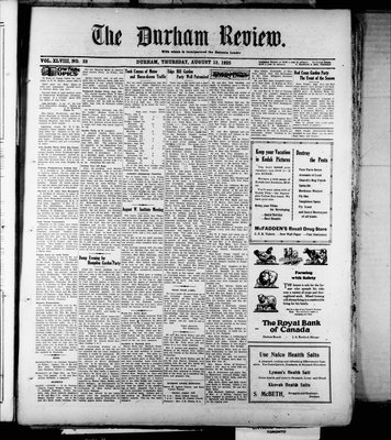 Durham Review (1897), 13 Aug 1925