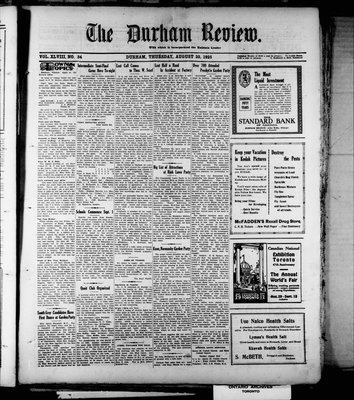 Durham Review (1897), 20 Aug 1925