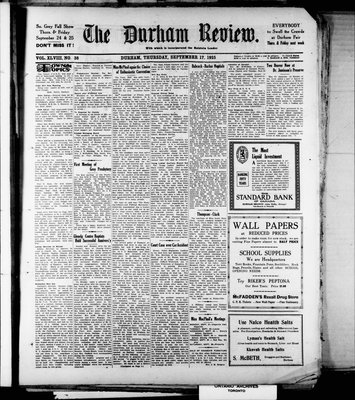 Durham Review (1897), 17 Sep 1925