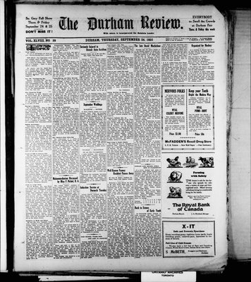 Durham Review (1897), 24 Sep 1925