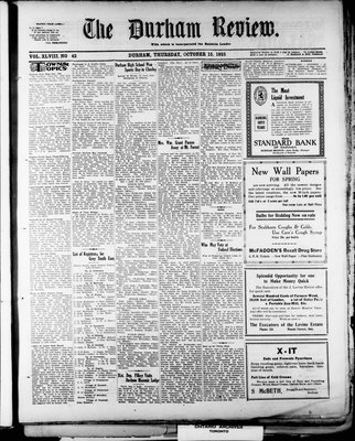 Durham Review (1897), 15 Oct 1925