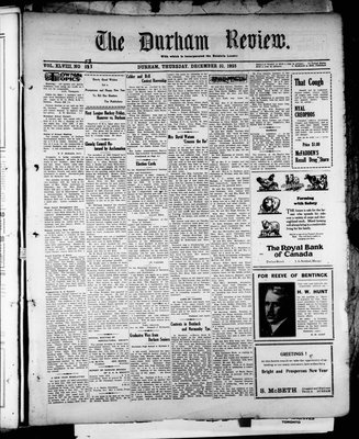 Durham Review (1897), 31 Dec 1925