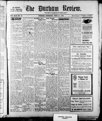 Durham Review (1897), 24 Jun 1926