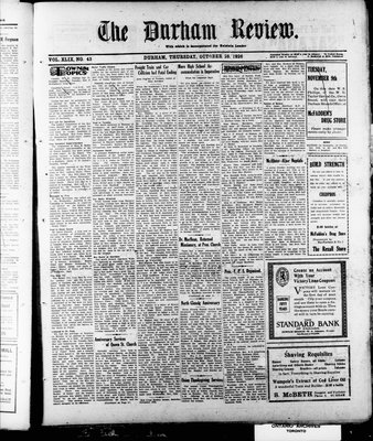 Durham Review (1897), 28 Oct 1926