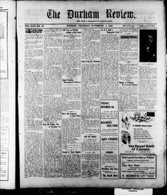 Durham Review (1897), 4 Nov 1926