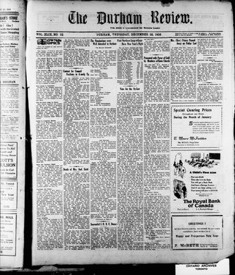 Durham Review (1897), 30 Dec 1926