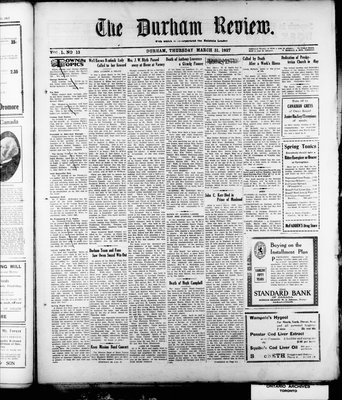 Durham Review (1897), 31 Mar 1927