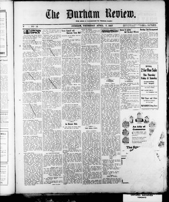 Durham Review (1897), 7 Apr 1927