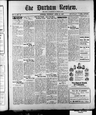 Durham Review (1897), 21 Apr 1927