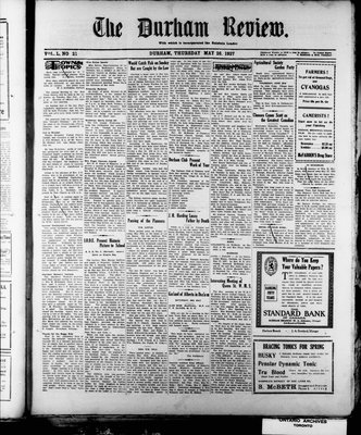 Durham Review (1897), 26 May 1927