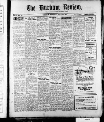 Durham Review (1897), 14 Jul 1927