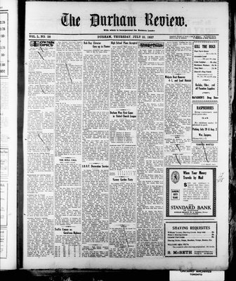 Durham Review (1897), 21 Jul 1927