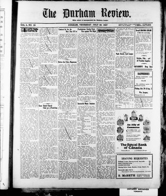 Durham Review (1897), 28 Jul 1927