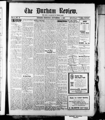 Durham Review (1897), 1 Sep 1927