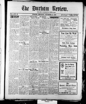 Durham Review (1897), 10 Nov 1927