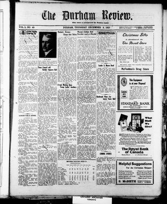 Durham Review (1897), 8 Dec 1927