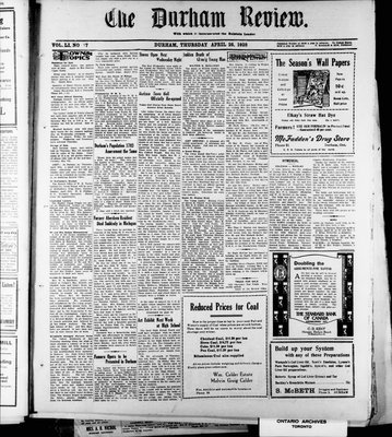 Durham Review (1897), 26 Apr 1928