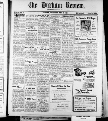 Durham Review (1897), 3 May 1928