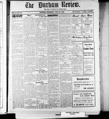 Durham Review (1897), 26 Jul 1928