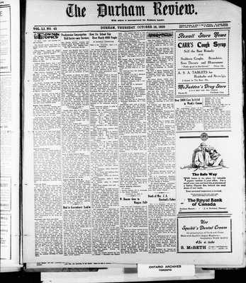 Durham Review (1897), 18 Oct 1928