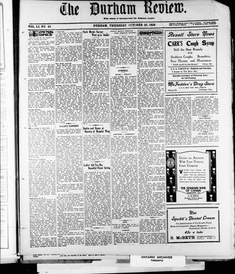 Durham Review (1897), 25 Oct 1928