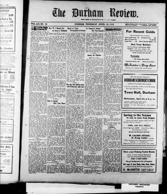 Durham Review (1897), 18 Apr 1929