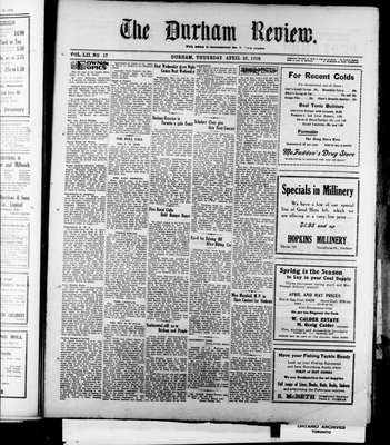 Durham Review (1897), 25 Apr 1929