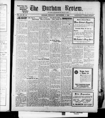 Durham Review (1897), 5 Sep 1929