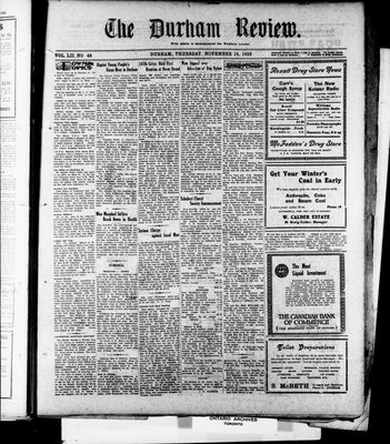 Durham Review (1897), 14 Nov 1929