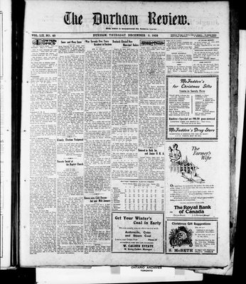 Durham Review (1897), 28 Nov 1929