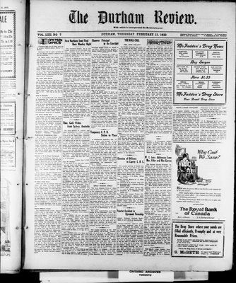 Durham Review (1897), 13 Feb 1930